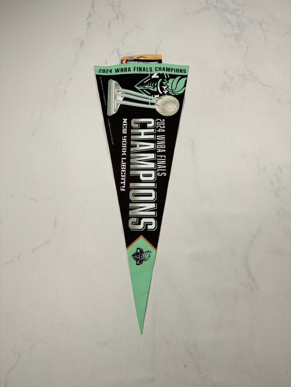 WNBA Finals Champions 2024 New York Liberty Banner Pennants